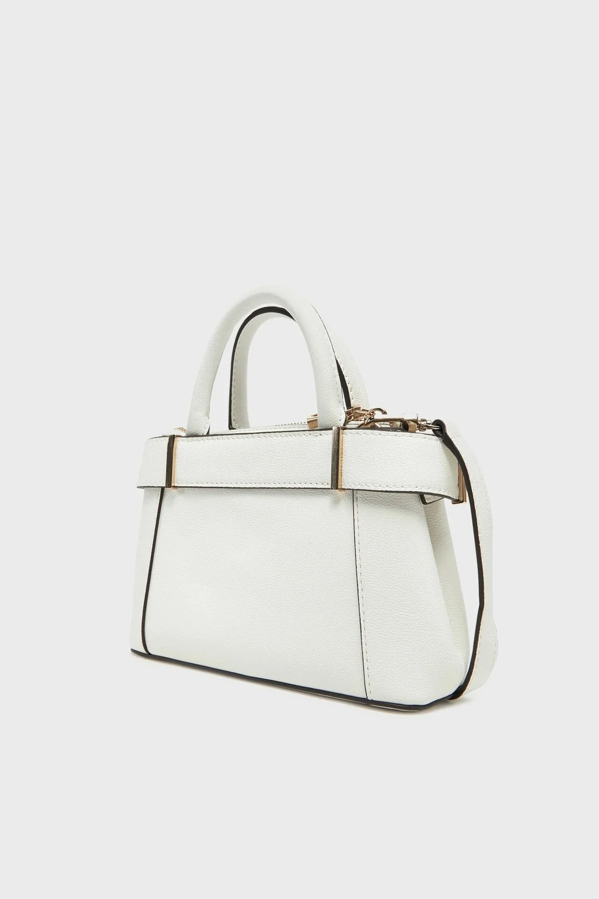 Guess Anadela Logolu Çıkarılabilir Askılı HWBG9633760 Bayan Çanta HWBG96 33760 WHI BEYAZ - 2