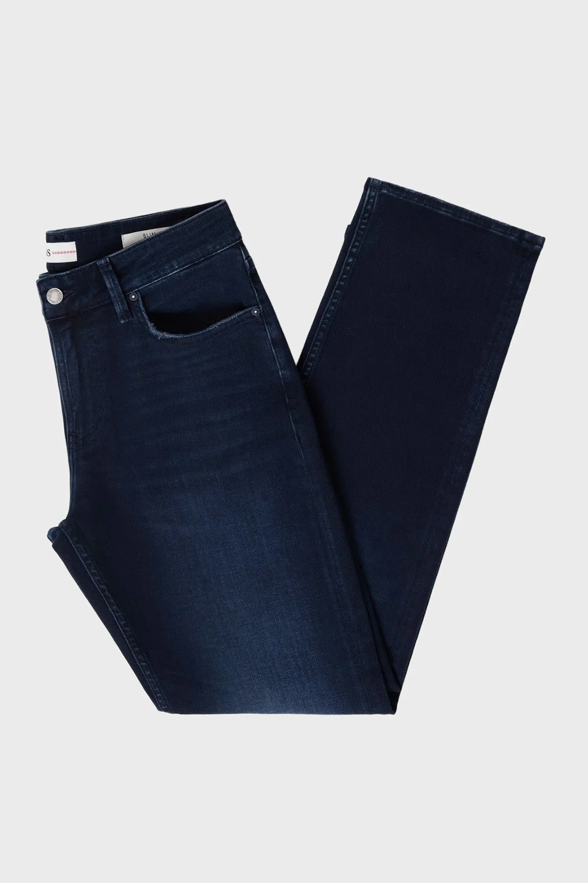 Guess Angels Pamuklu Skinny Fit Düşük Bel Düz Paça Jeans M6YAN2D1280 Erkek Kot Pantolon M6YAN2 D1280 ASFR Lacivert - 3