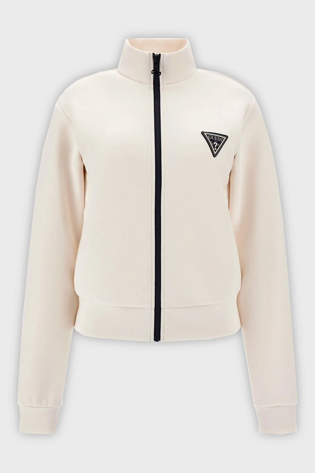 Guess Ann Pamuklu Regular Fit Dik Yaka Bayan Sweat V3BQ12KBCK2 G6K5 KREM - 4