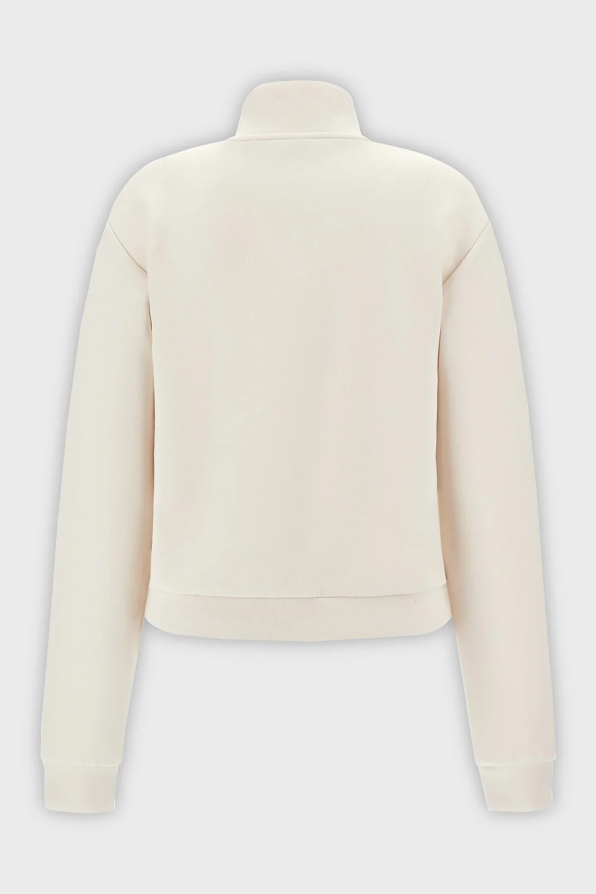 Guess Ann Pamuklu Regular Fit Dik Yaka Bayan Sweat V3BQ12KBCK2 G6K5 KREM - 5