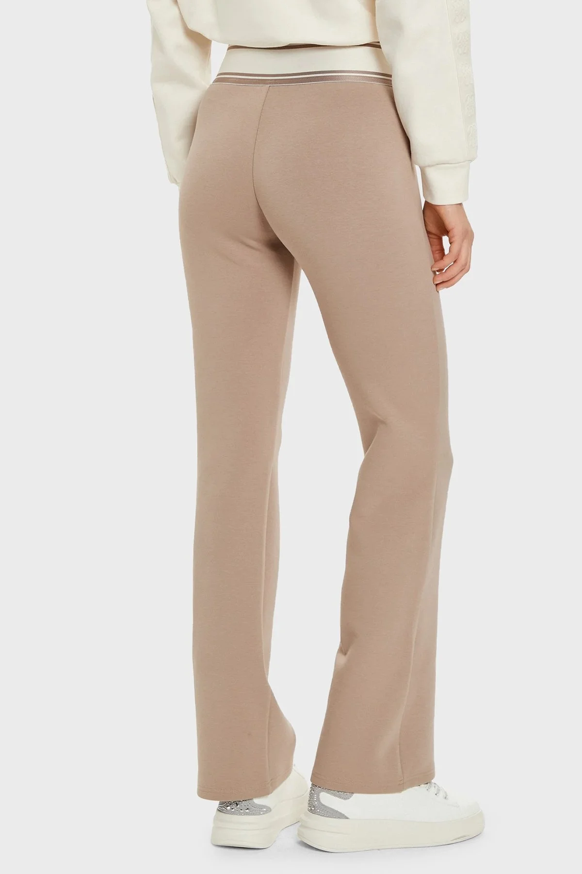 Guess Ann Scuba Yüksek Bel Flare Fit Spor V3BB09KBCK2 Bayan Pantolon V3BB09 KBCK2 WTDG VİZON - 3