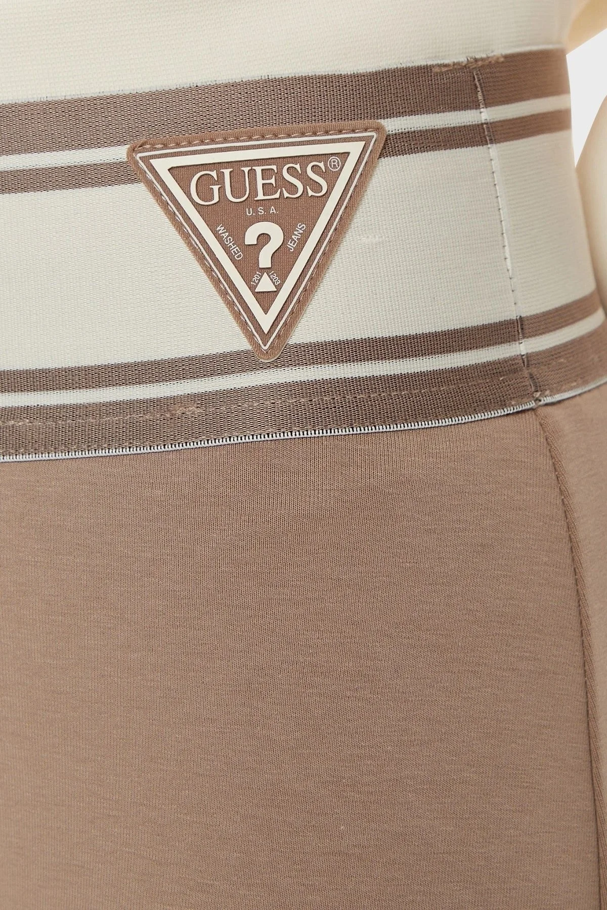 Guess Ann Scuba Yüksek Bel Flare Fit Spor V3BB09KBCK2 Bayan Pantolon V3BB09 KBCK2 WTDG VİZON - 4