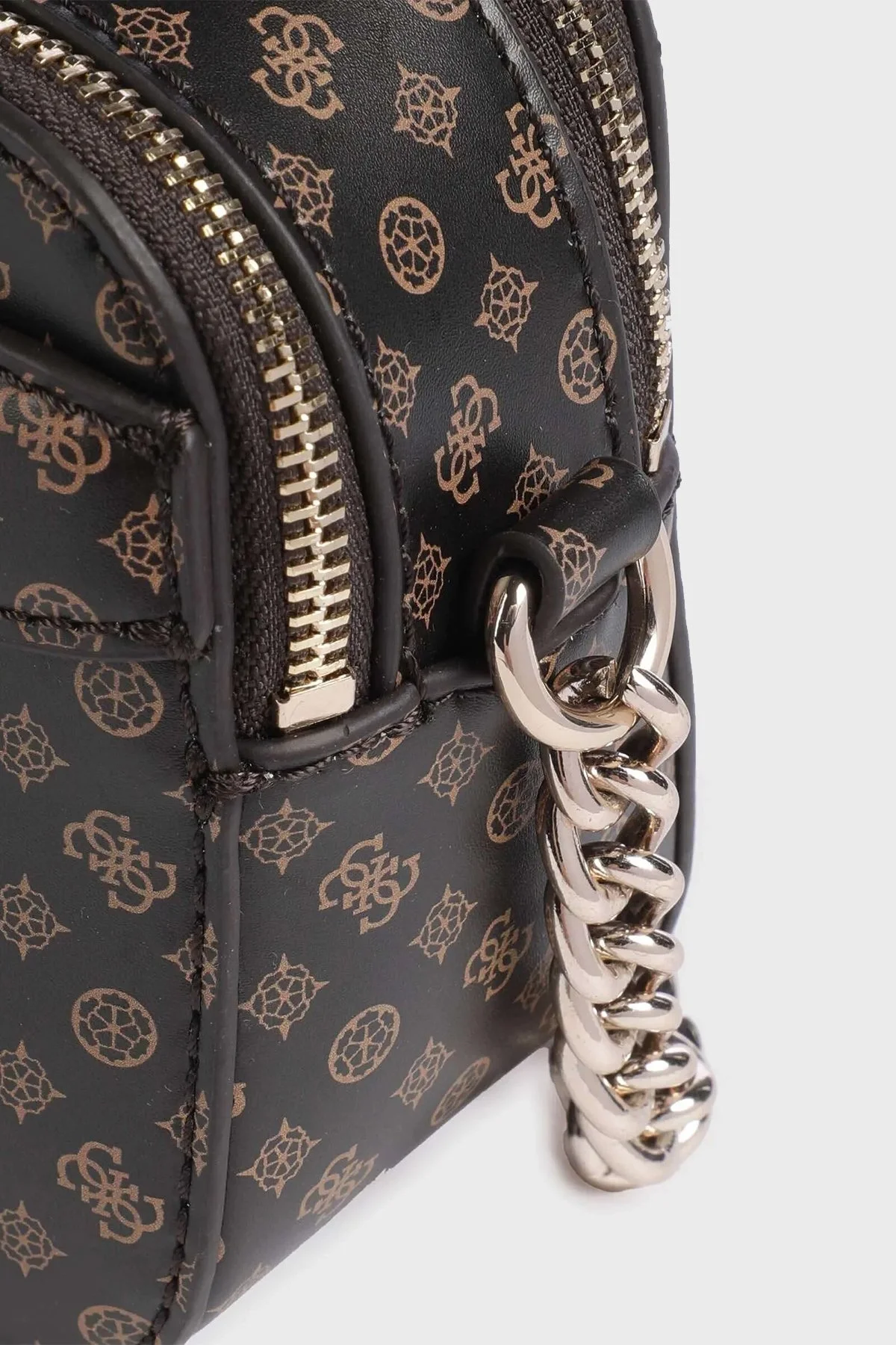 Guess Arlena 4G Logolu Ayarlanabilir Zincir Askılı HWPS9336140 Bayan Çanta HWPS93 36140 MLO KAHVE - 5