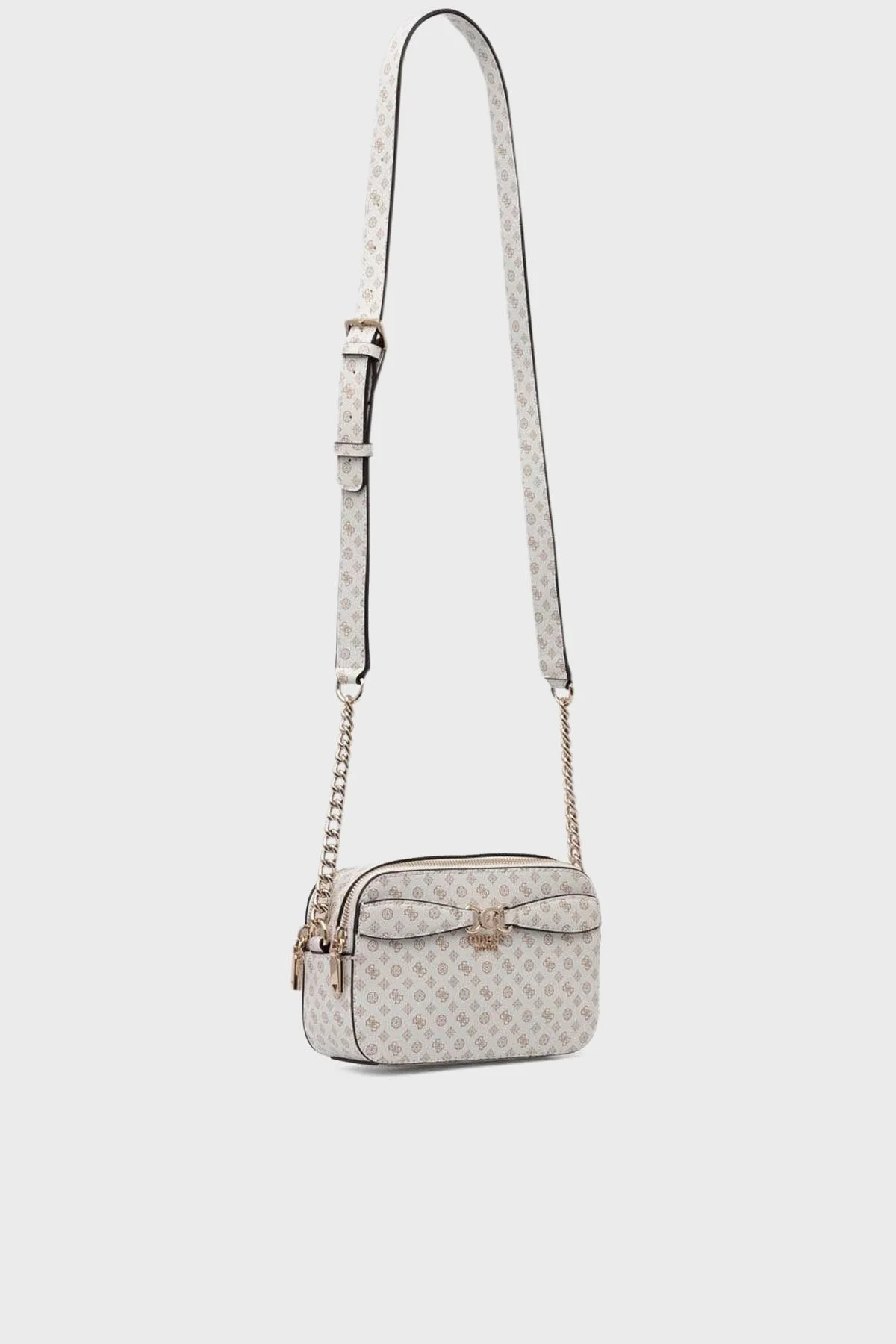 Guess Arlena 4G Logolu Ayarlanabilir Zincir Askılı HWPS9336140 Bayan Çanta HWPS93 36140 WLO BEYAZ - 2