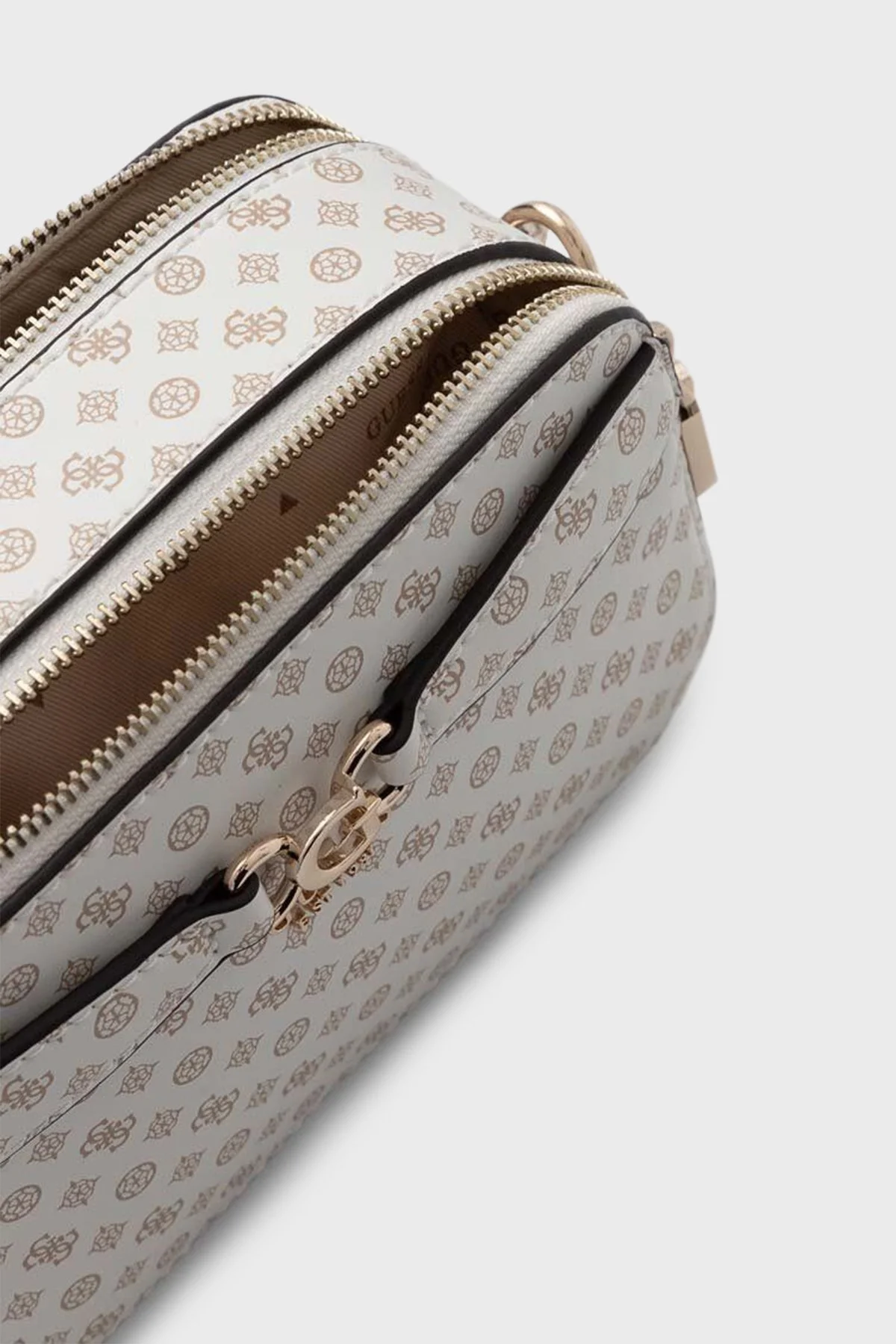 Guess Arlena 4G Logolu Ayarlanabilir Zincir Askılı HWPS9336140 Bayan Çanta HWPS93 36140 WLO BEYAZ - 4