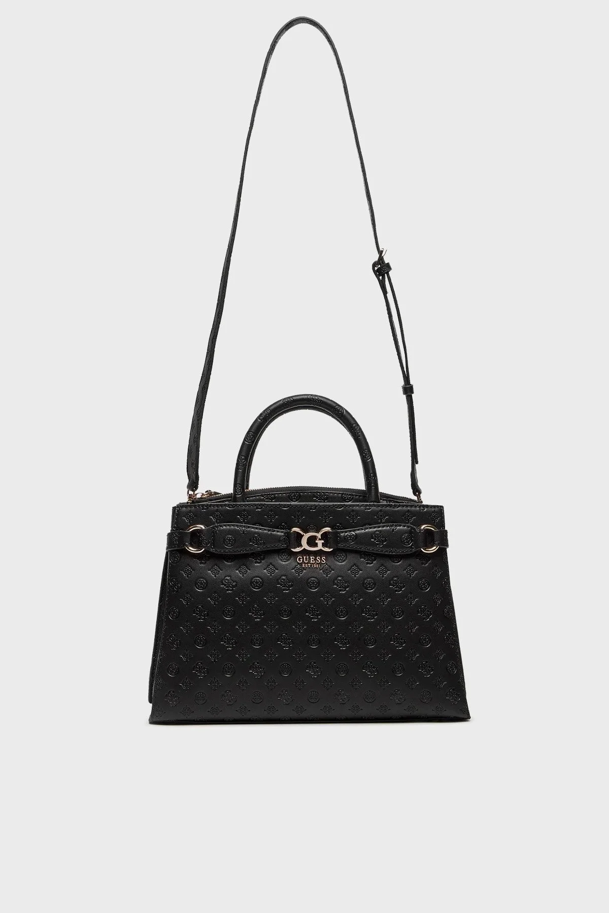 Guess Arlena Logolu Ayarlanabilir Askılı HWPG9336060 Bayan Çanta HWPG93 36060 BLO SİYAH - 1