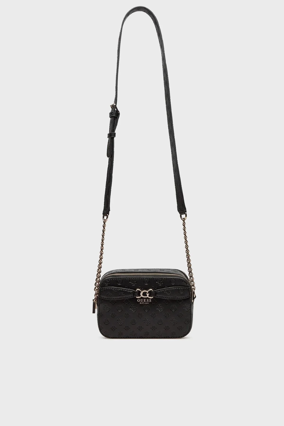 Guess Arlena Logolu Ayarlanabilir Askılı HWPG9336140 Bayan Çanta HWPG93 36140 BLO SİYAH - 1