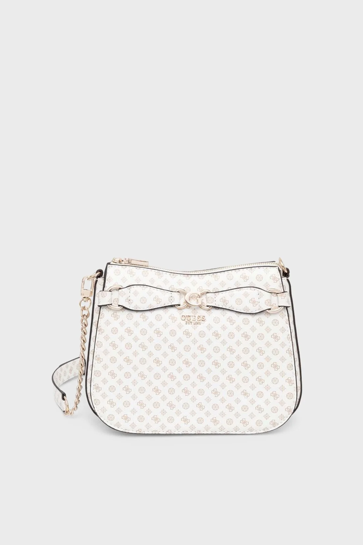 Guess Arlena Logolu Ayarlanabilir Çapraz Askılı HWPS9336040 Bayan Çanta HWPS93 36040 WLO BEYAZ - 1