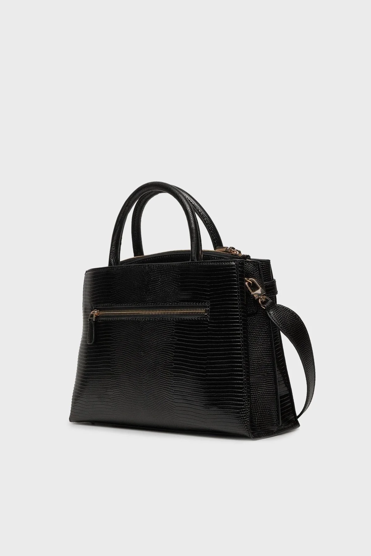 Guess Arlena Logolu Çıkarılabilir Askılı HWKG9333060 Bayan Çanta HWKG93 33060 BLA SİYAH - 4