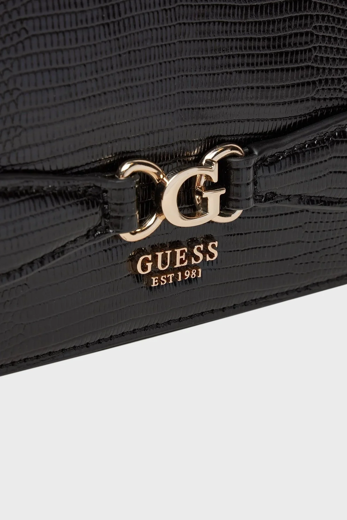 Guess Arlena Logolu Desenli HWKG9333210 Bayan Çanta HWKG93 33210 BLA SİYAH - 5