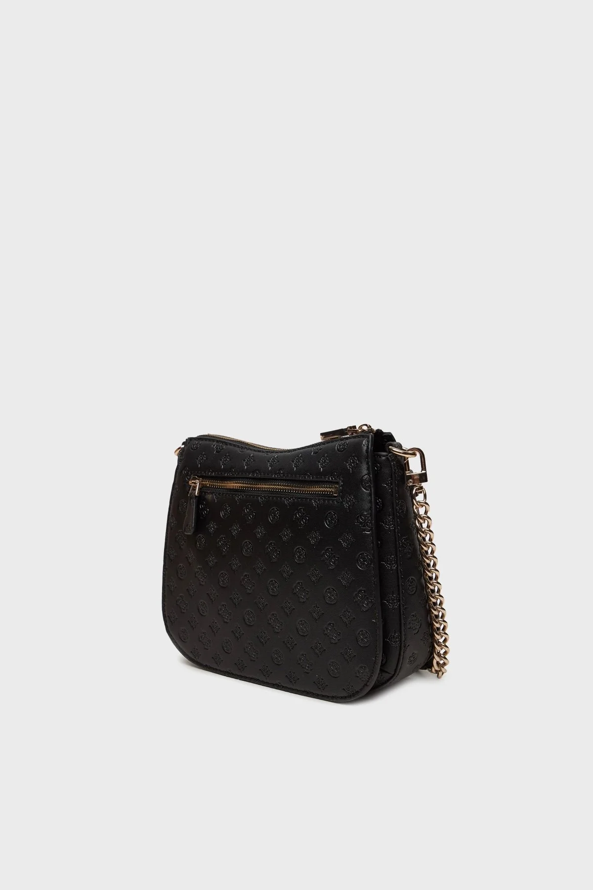 Guess Arlena Logolu Fermuarlı Çıkarılabilir Zincir Askılı HWPG9336040 Bayan Çanta HWPG93 36040 BLO SİYAH - 3