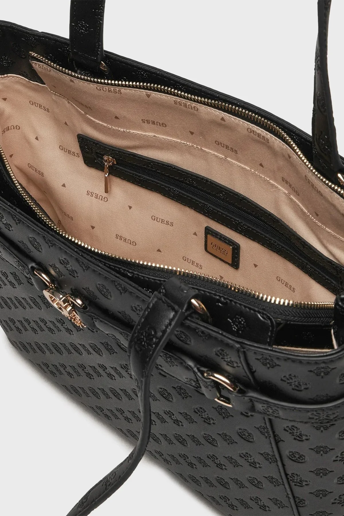 Guess Arlena Logolu HWPG9336250 Bayan Çanta HWPG93 36250 BLO SİYAH - 5