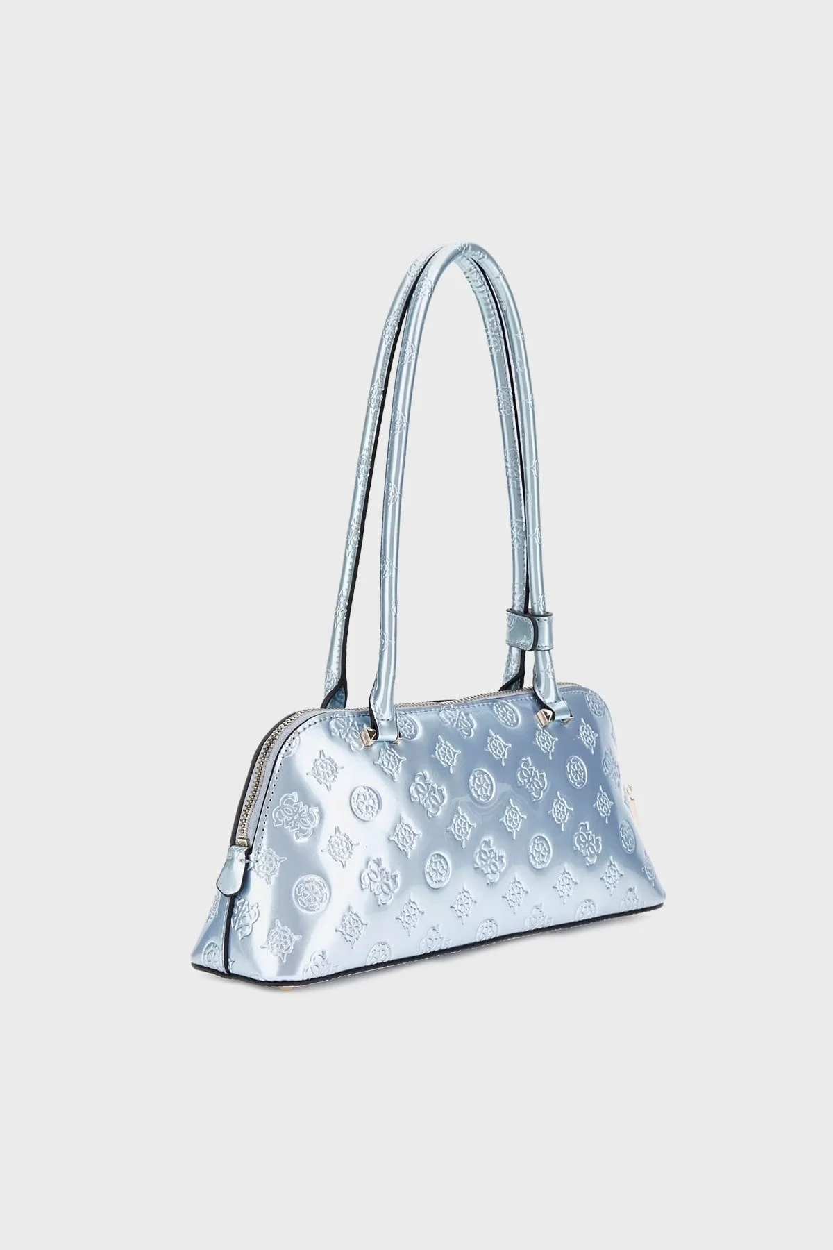 Guess Arnela 4G Logolu Omuz Askılı HWTG9496080 Bayan Çanta HWTG94 96080 PBO AÇIK MAVİ - 6