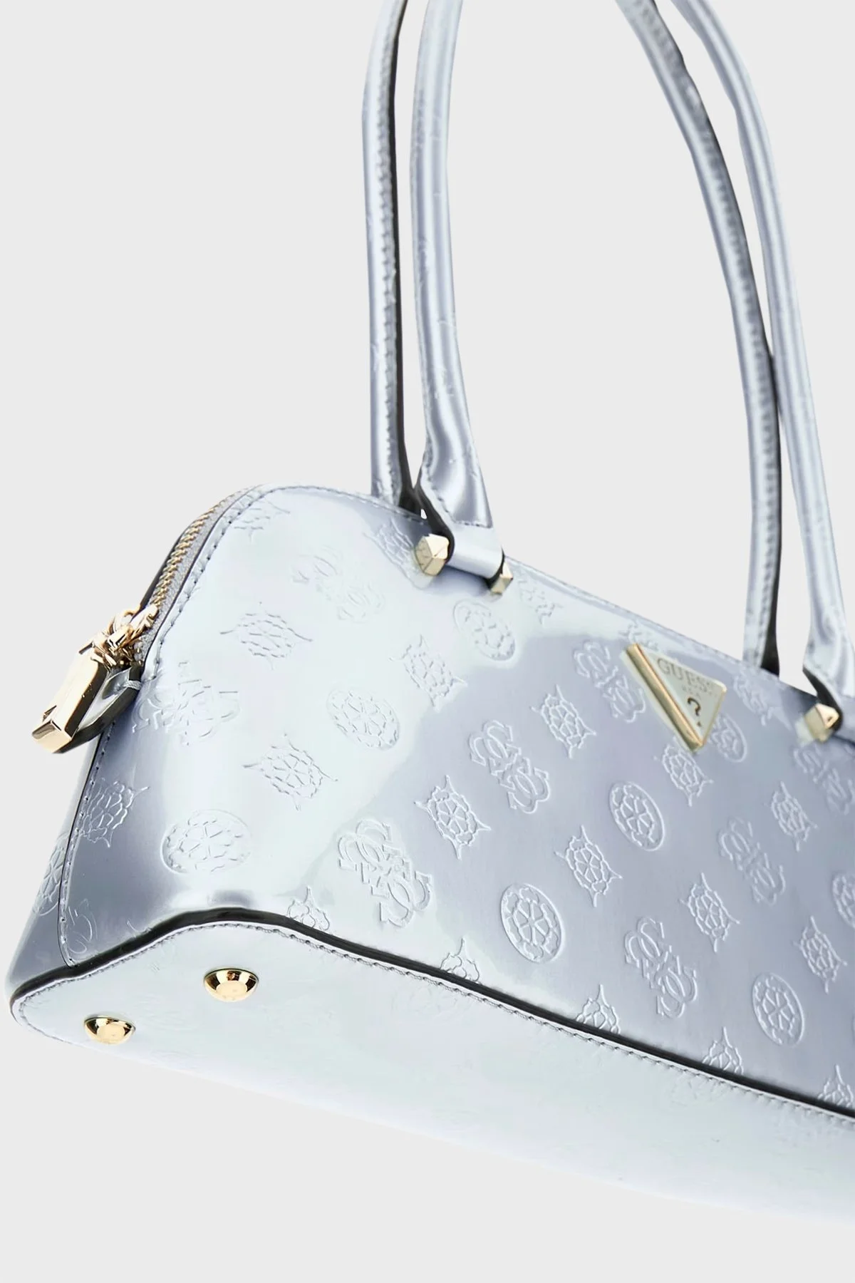 Guess Arnela 4G Logolu Omuz Askılı HWTG9496080 Bayan Çanta HWTG94 96080 PBO AÇIK MAVİ - 8