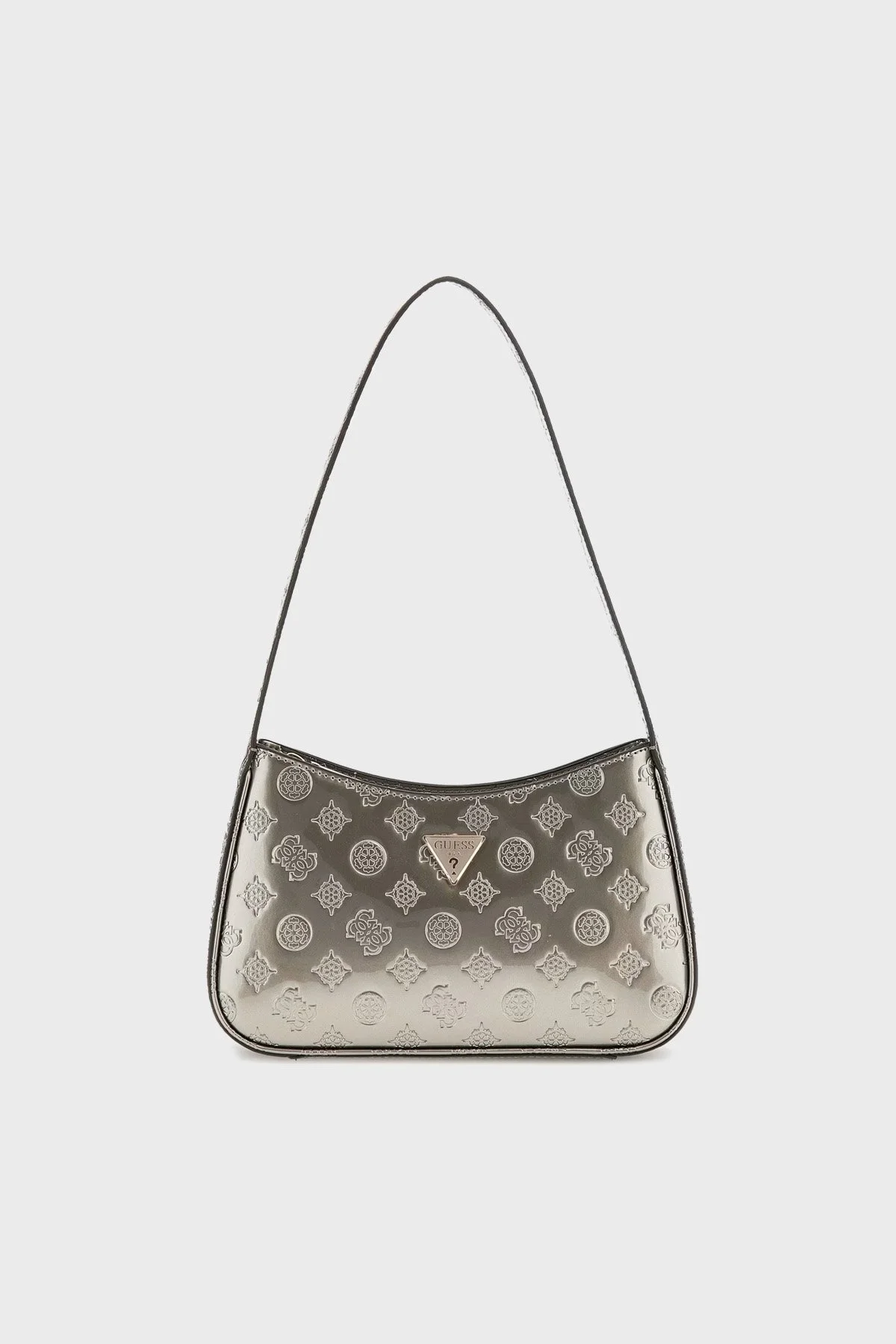 Guess Arnela 4G Logolu Omuz Askılı HWTV9496170 Bayan Çanta HWTV94 96170 PWL GÜMÜŞ - 5