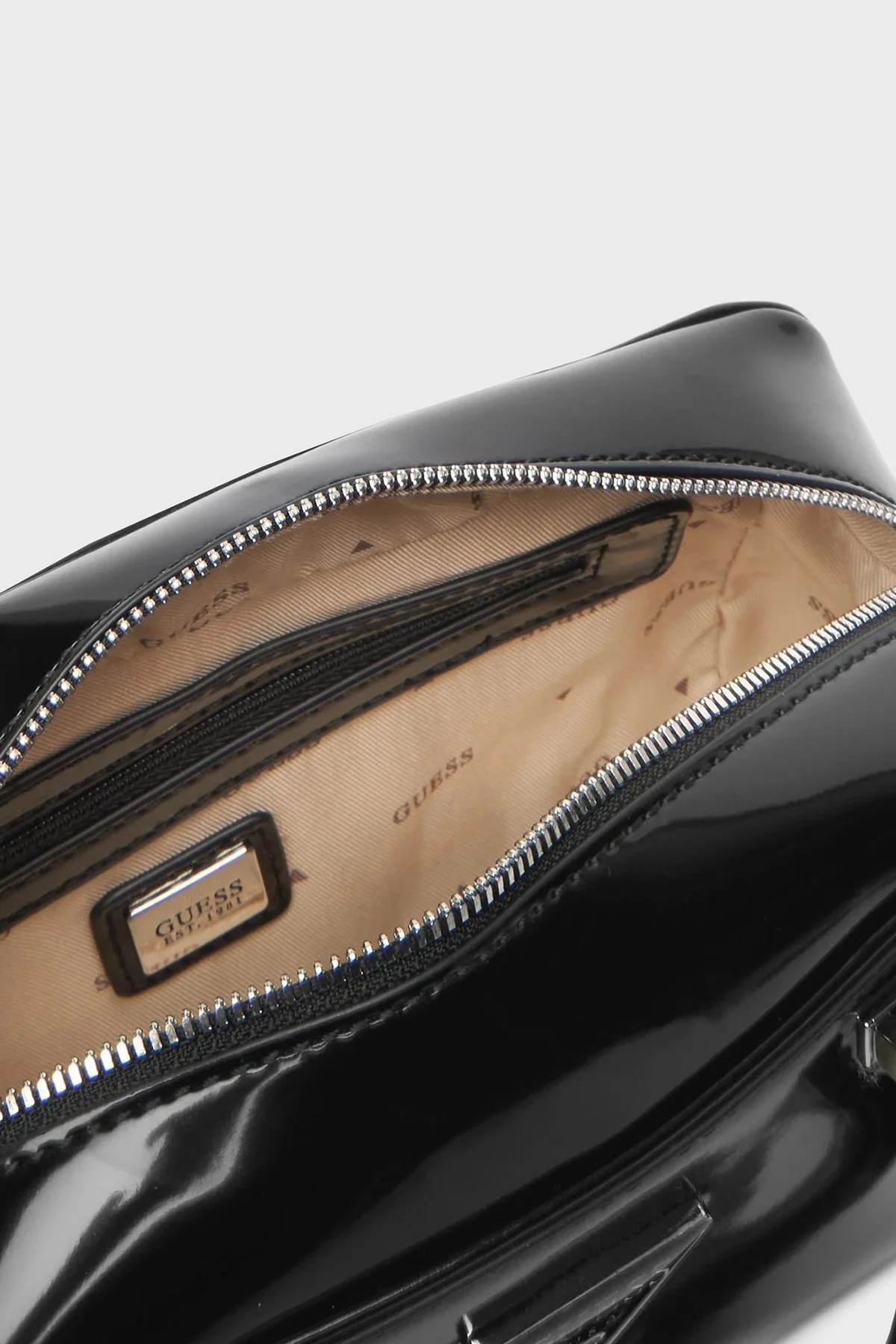 Guess Arnela Logolu Ayarlanabilir Askıl HWNY9496740 Bayan Çanta HWNY94 96740 BLA SİYAH - 6