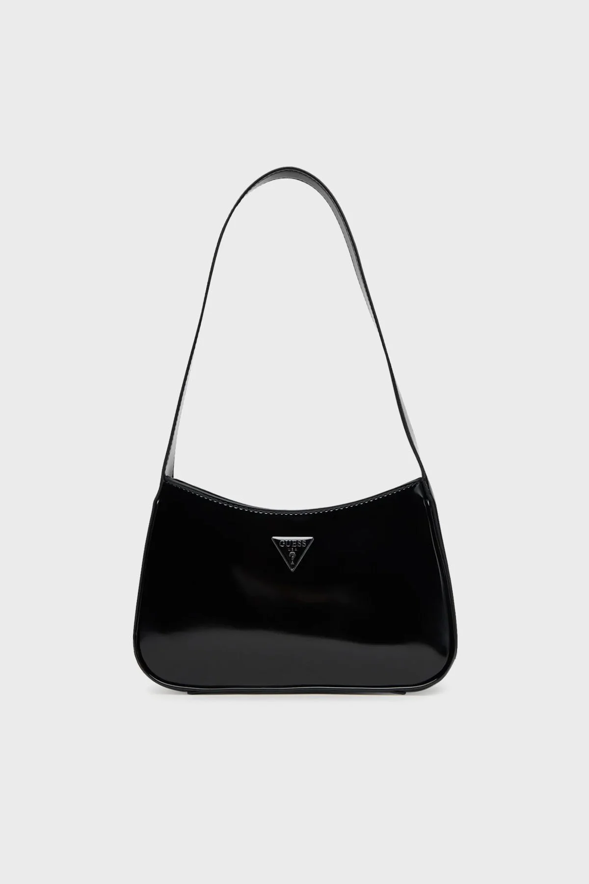 Guess Arnela Logolu Sabit Askılı Mini Rugan HWNY9496170 Bayan Çanta HWNY94 96170 BLA SİYAH - 1