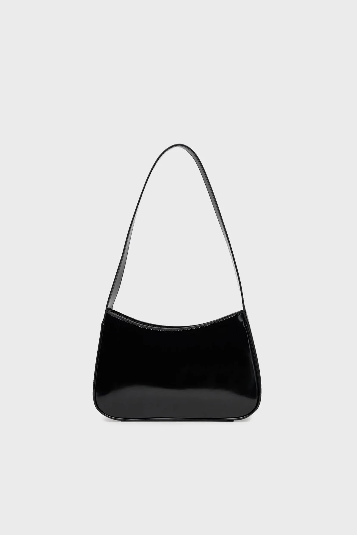 Guess Arnela Logolu Sabit Askılı Mini Rugan HWNY9496170 Bayan Çanta HWNY94 96170 BLA SİYAH - 2