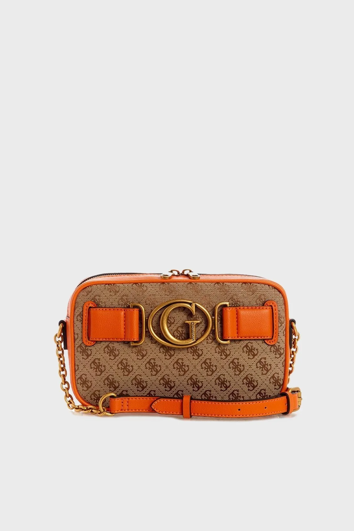 Guess Aviana Logolu Zincir Askılı Bayan Çanta HWJB8414140 LTO KAHVE-ORANGE - 1