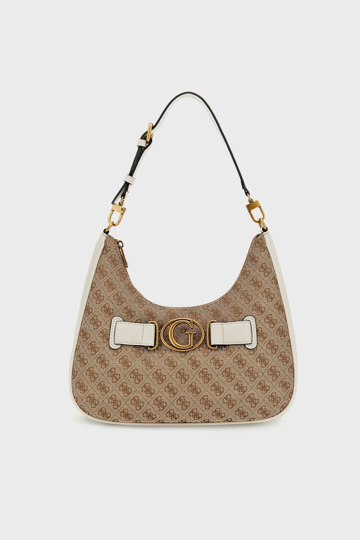 Guess Aviana Logolu Fermuarlı Kol Bayan Çanta HWJB8414020 LTS KAHVE - 1