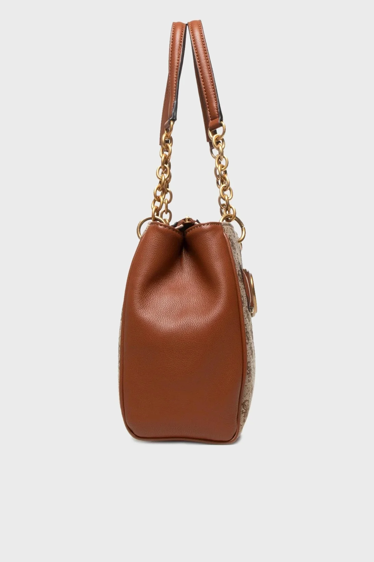 Guess Aviana Logolu Zincir Askılı Bayan Çanta HWJB8414060 LCO KAHVE - 4