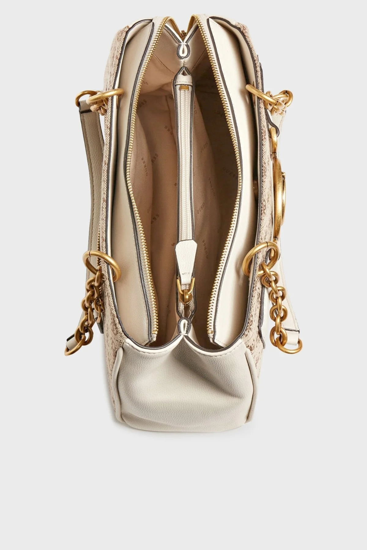 Guess Aviana Logolu Zincir Askılı Bayan Çanta HWJB8414060 LTS KAHVE - 3