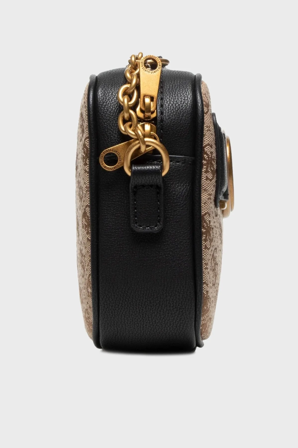 Guess Aviana Logolu Zincir Askılı Mini Çapraz Bayan Çanta HWJB8414140 LBL KAHVE - 4