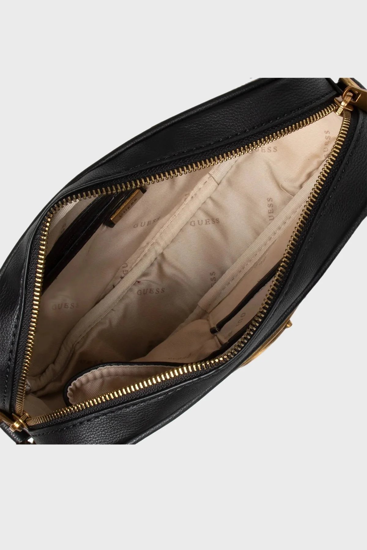 Guess Aviana Logolu Zincir Askılı Mini Çapraz Bayan Çanta HWJB8414140 LBL KAHVE - 6