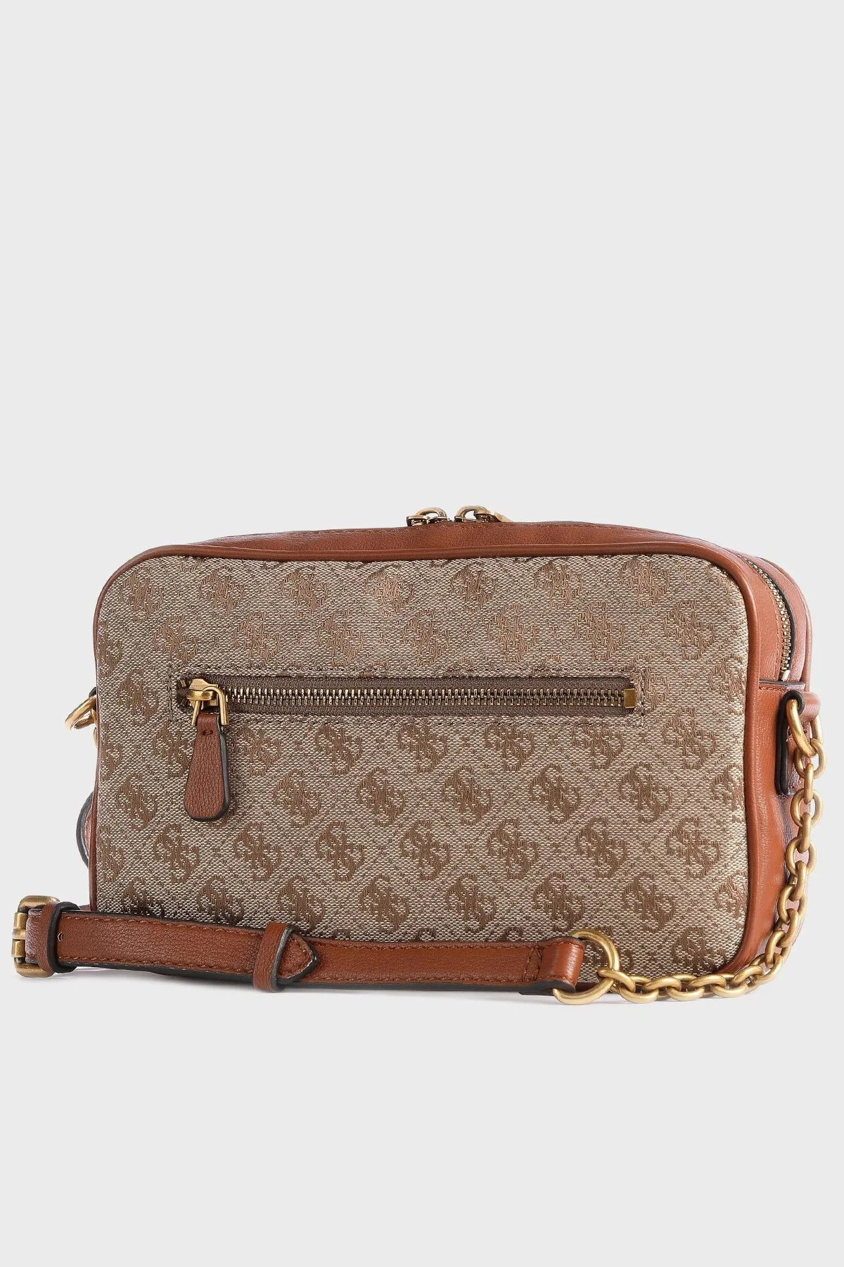 Guess Aviana Logolu Zincir Askılı Mini Çapraz Bayan Çanta HWJB8414140 LCO KAHVE - 2
