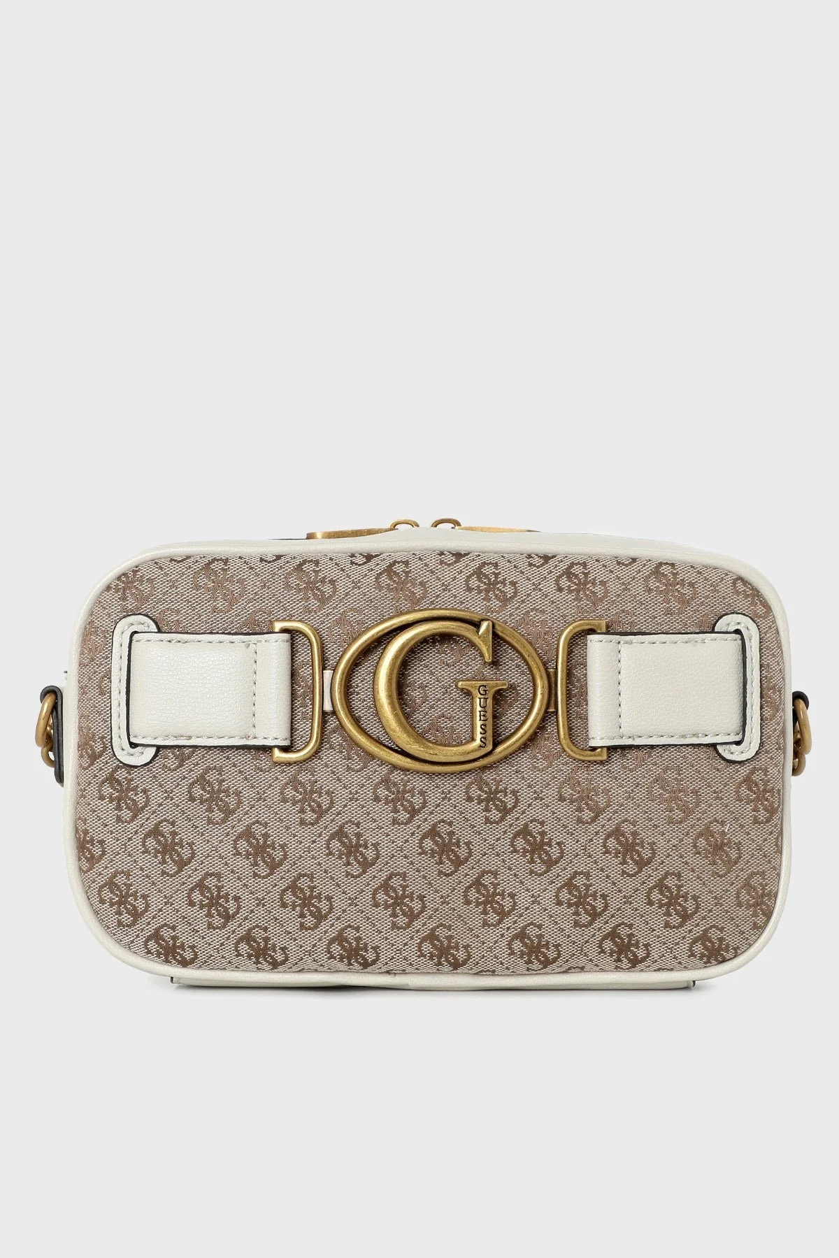 Guess Aviana Logolu Zincir Askılı Mini Çapraz Bayan Çanta HWJB8414140 LTS KAHVE - 1