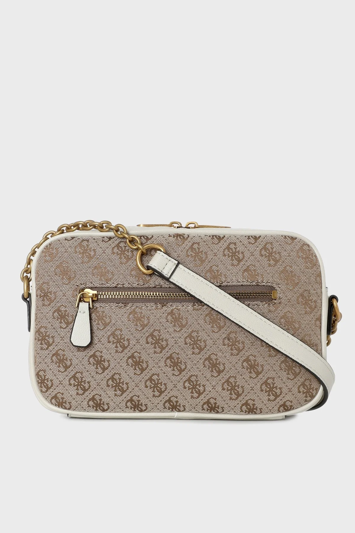 Guess Aviana Logolu Zincir Askılı Mini Çapraz Bayan Çanta HWJB8414140 LTS KAHVE - 4