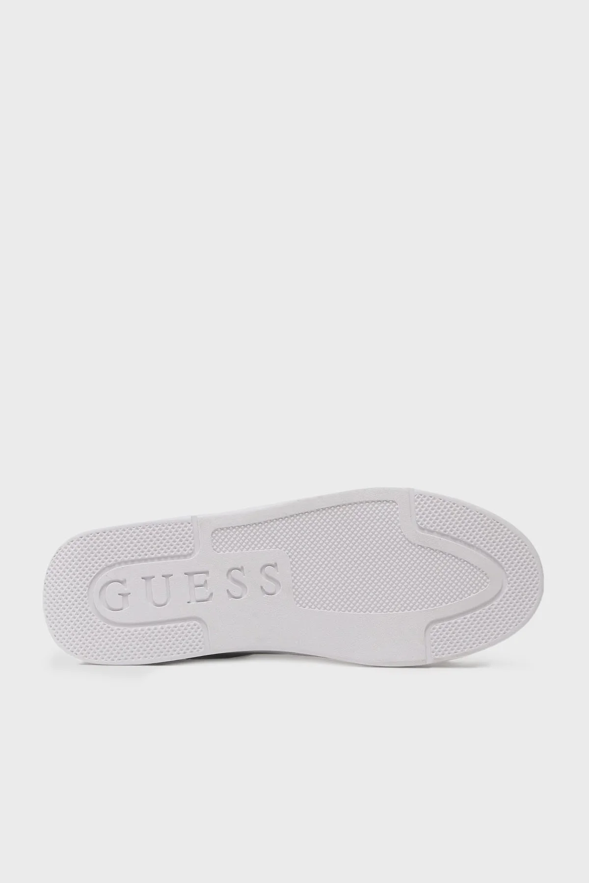 Guess Aviana Üçgen Logolu Deri Sneaker Bayan Ayakkabı FL6AVI ELE12 WHITE BEYAZ - 4