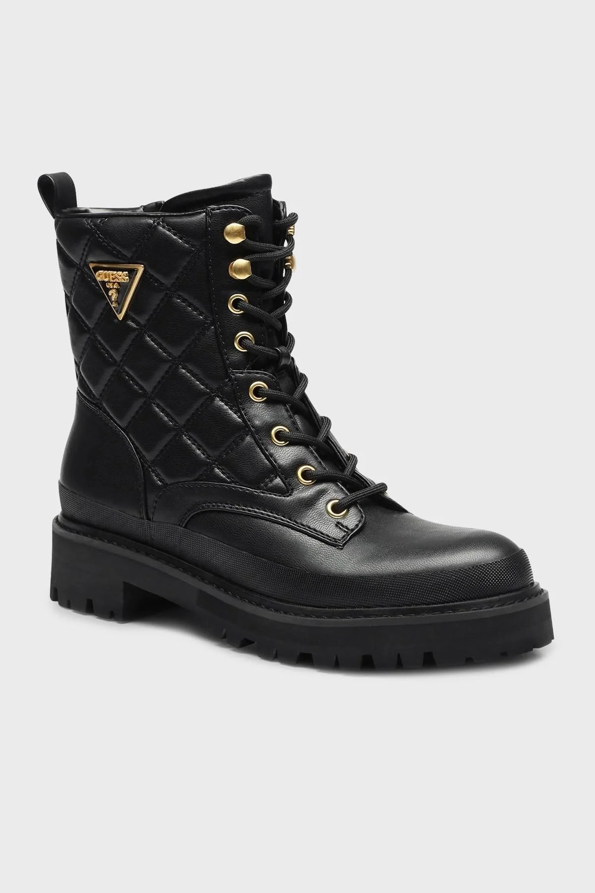 Guess Badae Logolu Kapitone Bayan Bot FL7BDE ELE10 BLACK SİYAH - 2