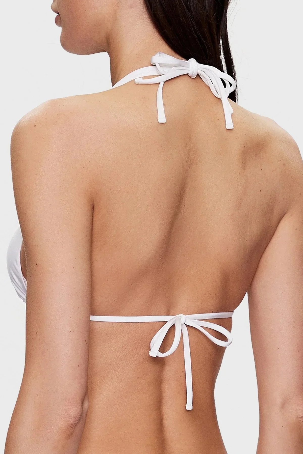 Guess Bağlama Detaylı Jevel Triangle Üçgen Bayan Bikini Üstü E3GJ11MC04Q G011 BEYAZ - 3