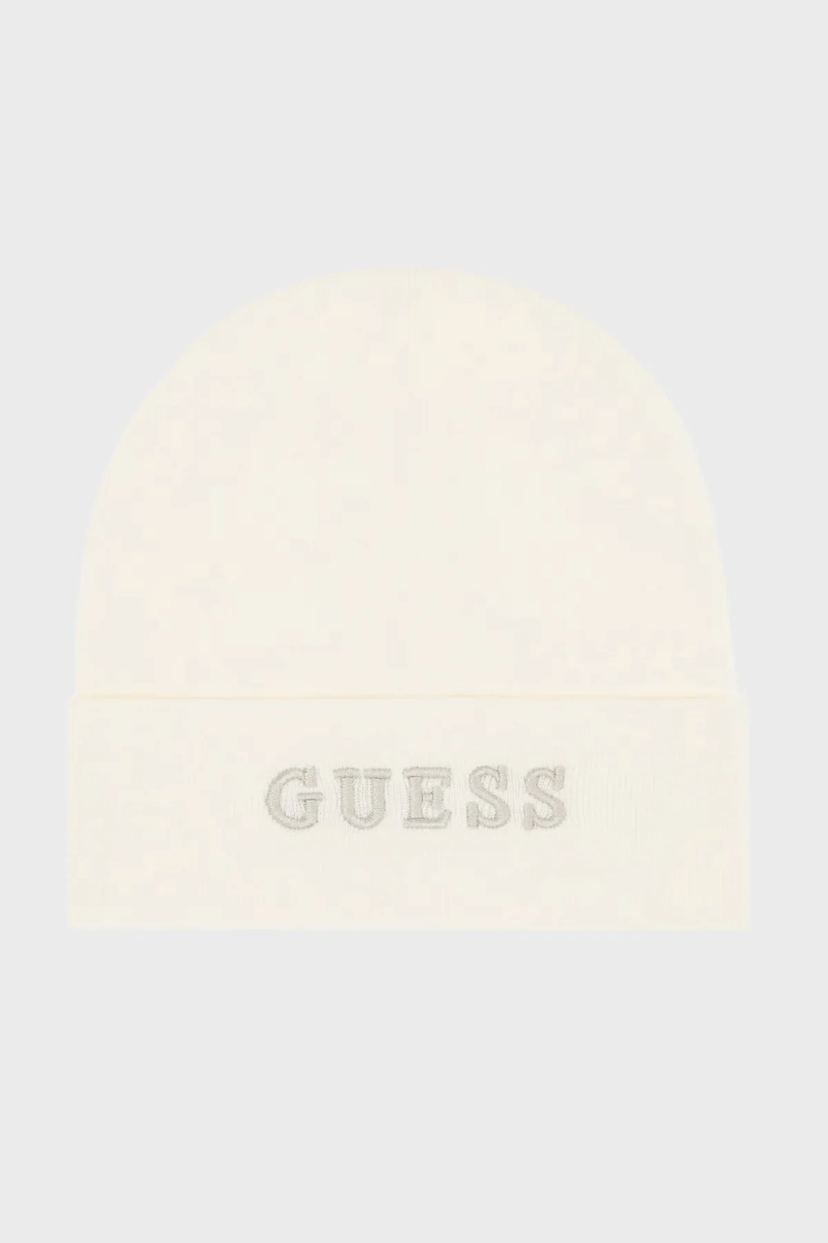 Guess Beanie Logo İşlemeli AW5189POL01 Bayan Bere AW5189 POL01 OFF EKRU - 1