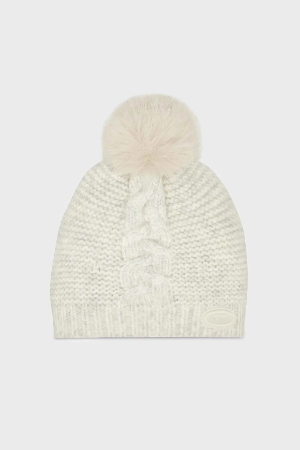 Guess Beanie Yün Karışımlı Ponponlu Bayan Bere AW9975WOL01 OFF EKRU - 1