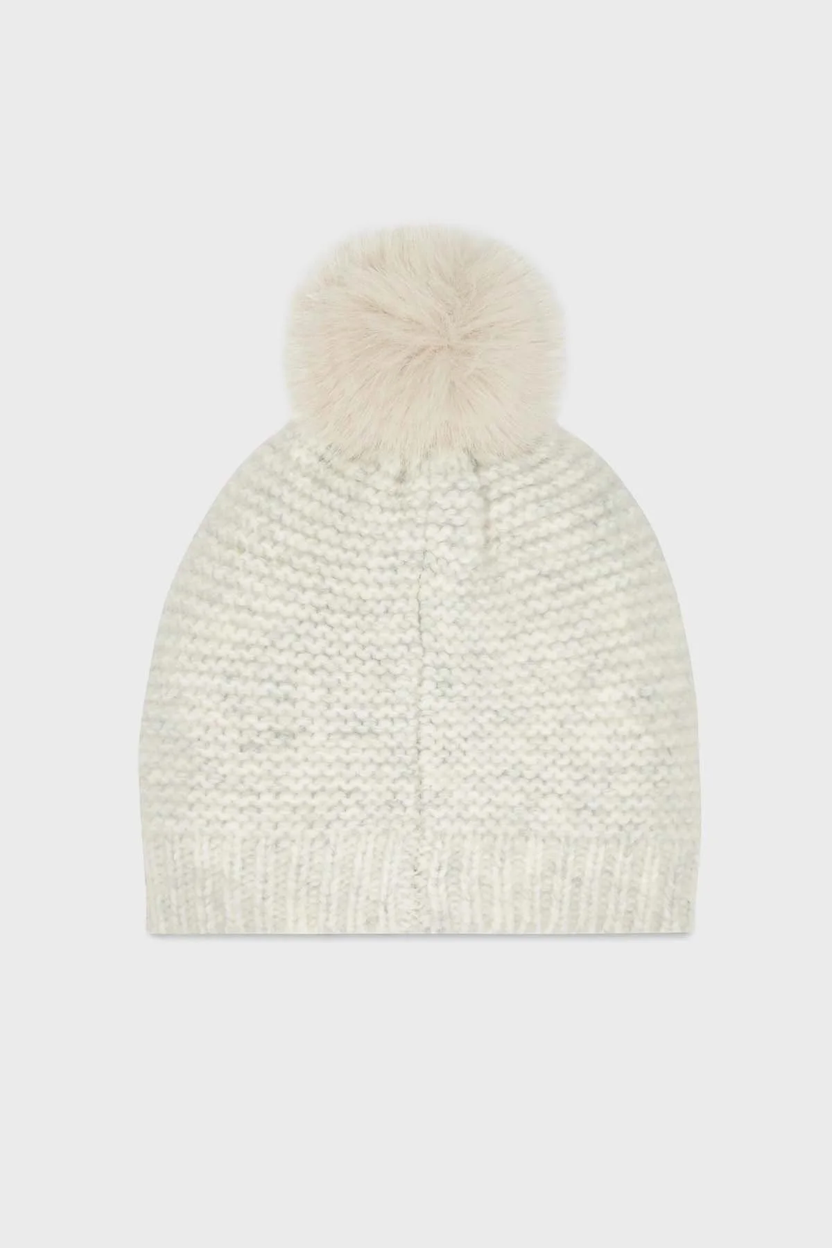 Guess Beanie Yün Karışımlı Ponponlu Bayan Bere AW9975WOL01 OFF EKRU - 3
