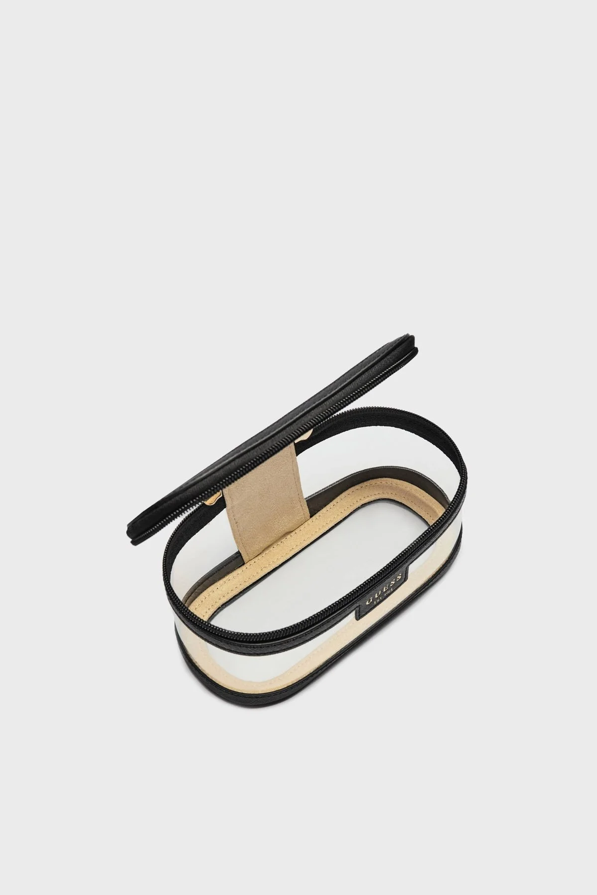 Guess Beauty Logolu Saplı PW7463P4361 Bayan Çanta PW7463 P4361 BLA SİYAH - 7