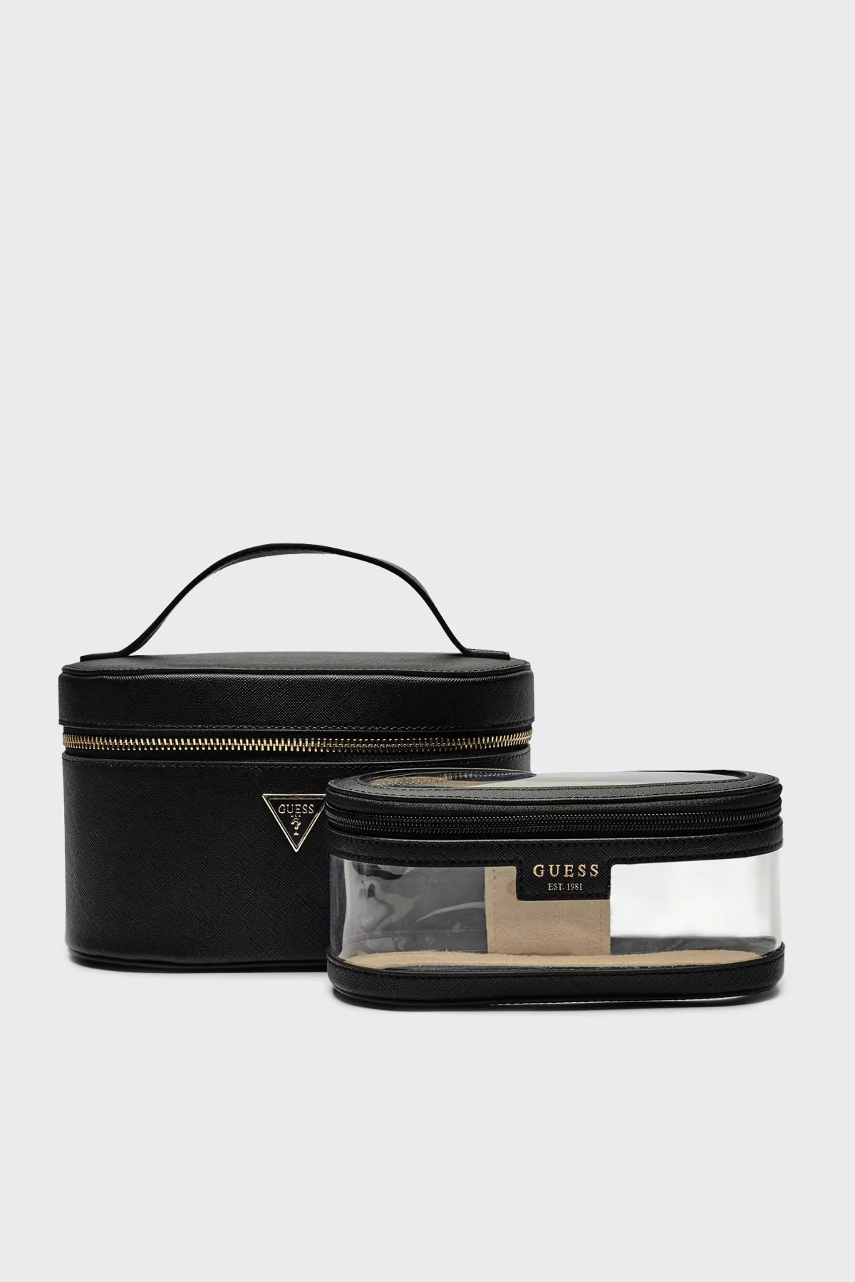 Guess Beauty Logolu Saplı PW7463P4361 Bayan Çanta PW7463 P4361 BLA SİYAH - 1