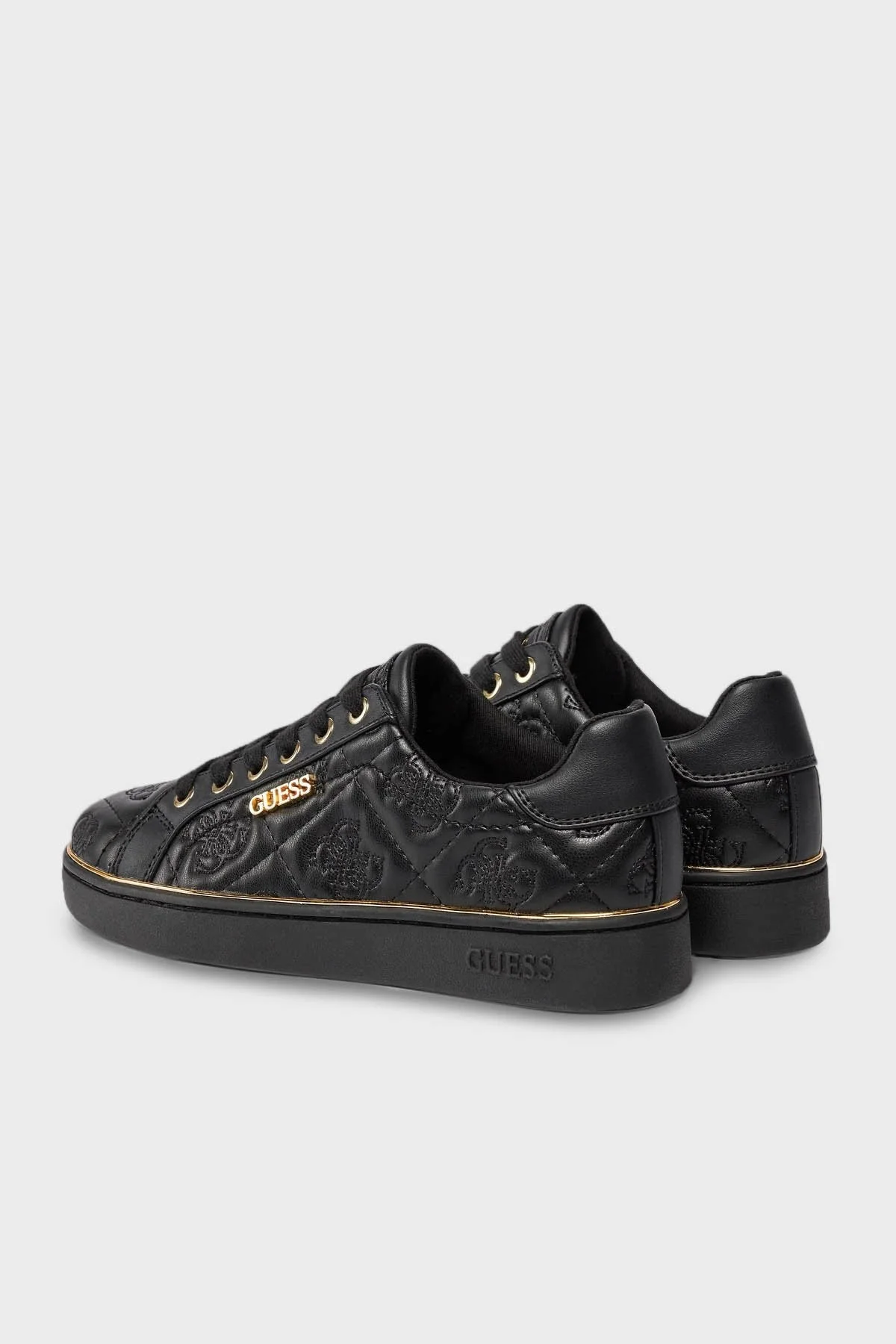 Guess Beckie Logolu Sneaker FLPB10FAL12BLACK Bayan Ayakkabı FLPB10FAL12 BLACK SİYAH - 3