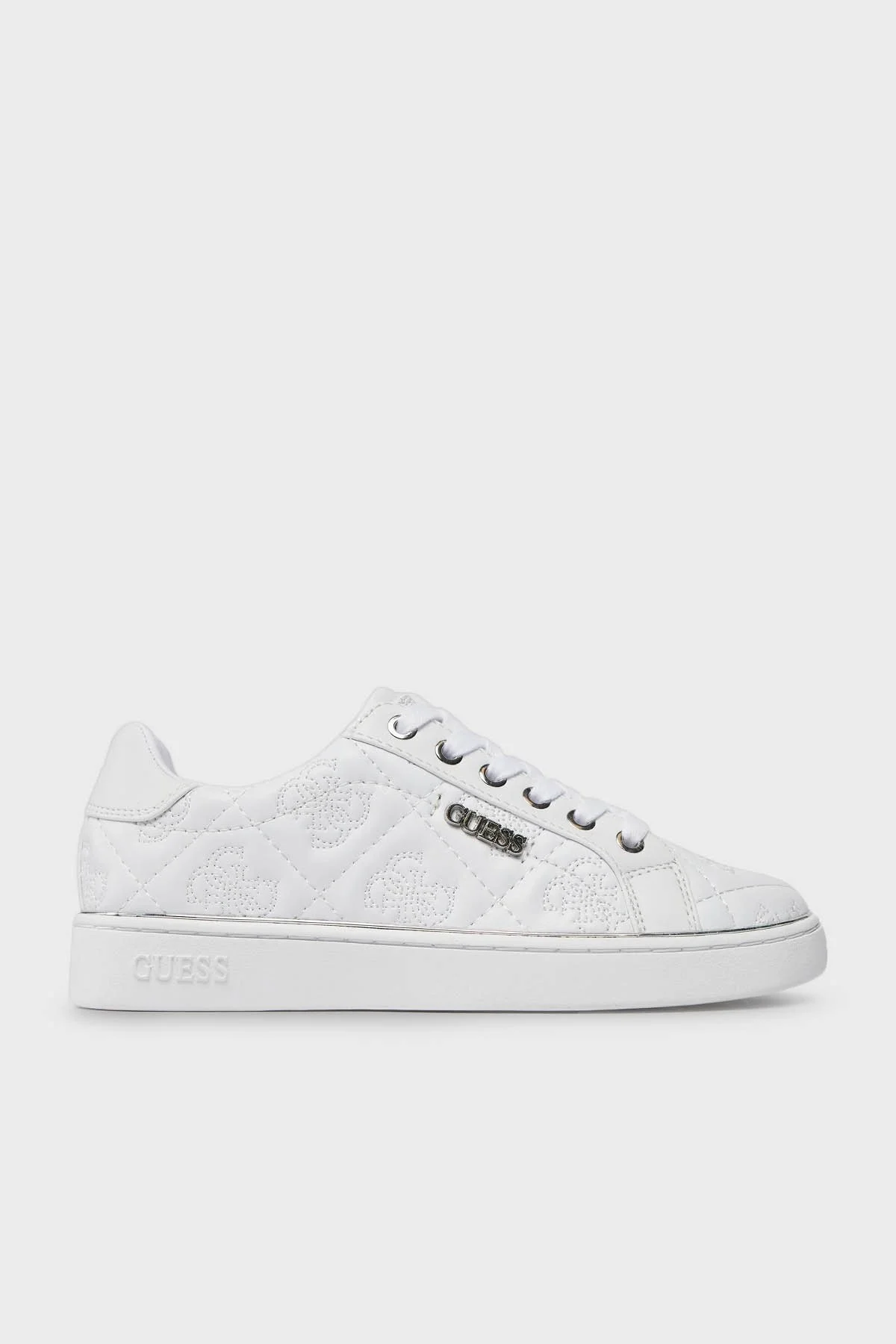 Guess Beckie Logolu Sneaker FLPB10FAL12WHITE Bayan Ayakkabı FLPB10FAL12 WHITE BEYAZ - 1