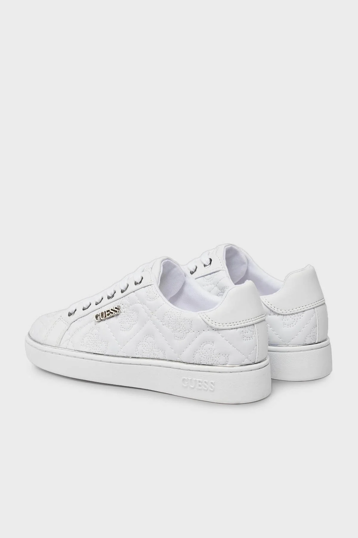 Guess Beckie Logolu Sneaker FLPB10FAL12WHITE Bayan Ayakkabı FLPB10FAL12 WHITE BEYAZ - 3