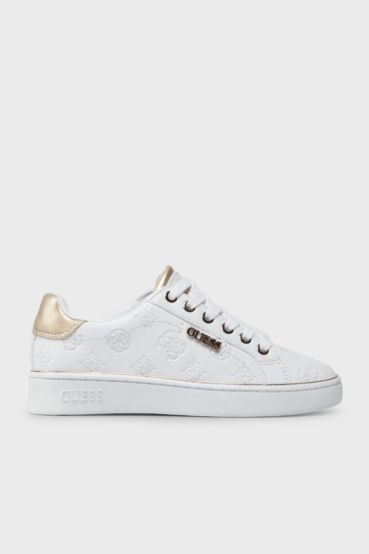 Guess Beckie Sneaker Bayan Ayakkabı FL5BEKFAL12 WHITE BEYAZ - 1