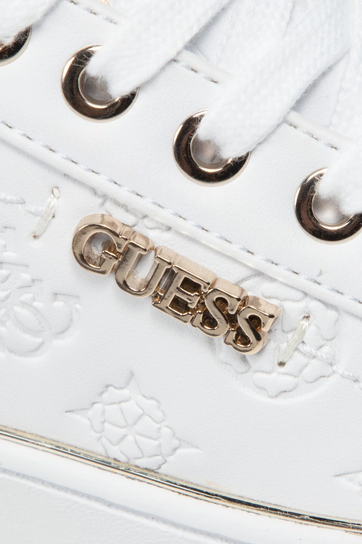 Guess Beckie Sneaker Bayan Ayakkabı FL5BEKFAL12 WHITE BEYAZ - 9
