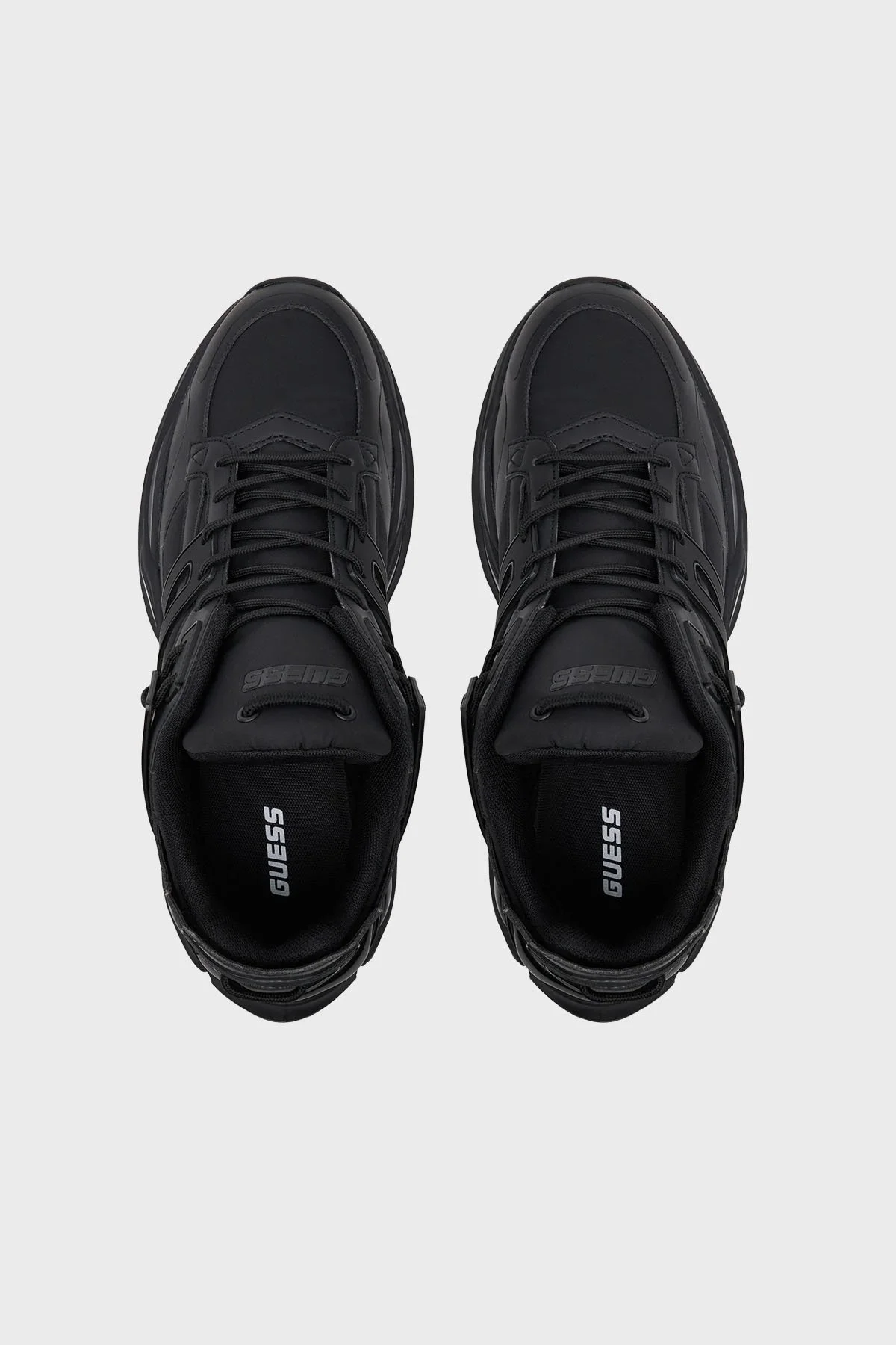 Guess Belluno Logolu Sneaker FMFBELELE12 Erkek Ayakkabı FMFBEL ELE12 BLACK SİYAH - 8