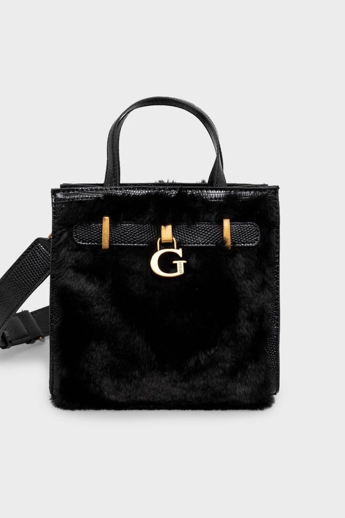 Guess Bergen Çıkarılabilir Uzatma Askılı Bayan Çanta HWWK8973770 BLA SİYAH - 1