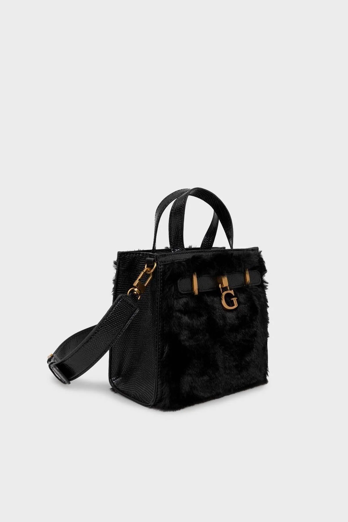 Guess Bergen Çıkarılabilir Uzatma Askılı Bayan Çanta HWWK8973770 BLA SİYAH - 2