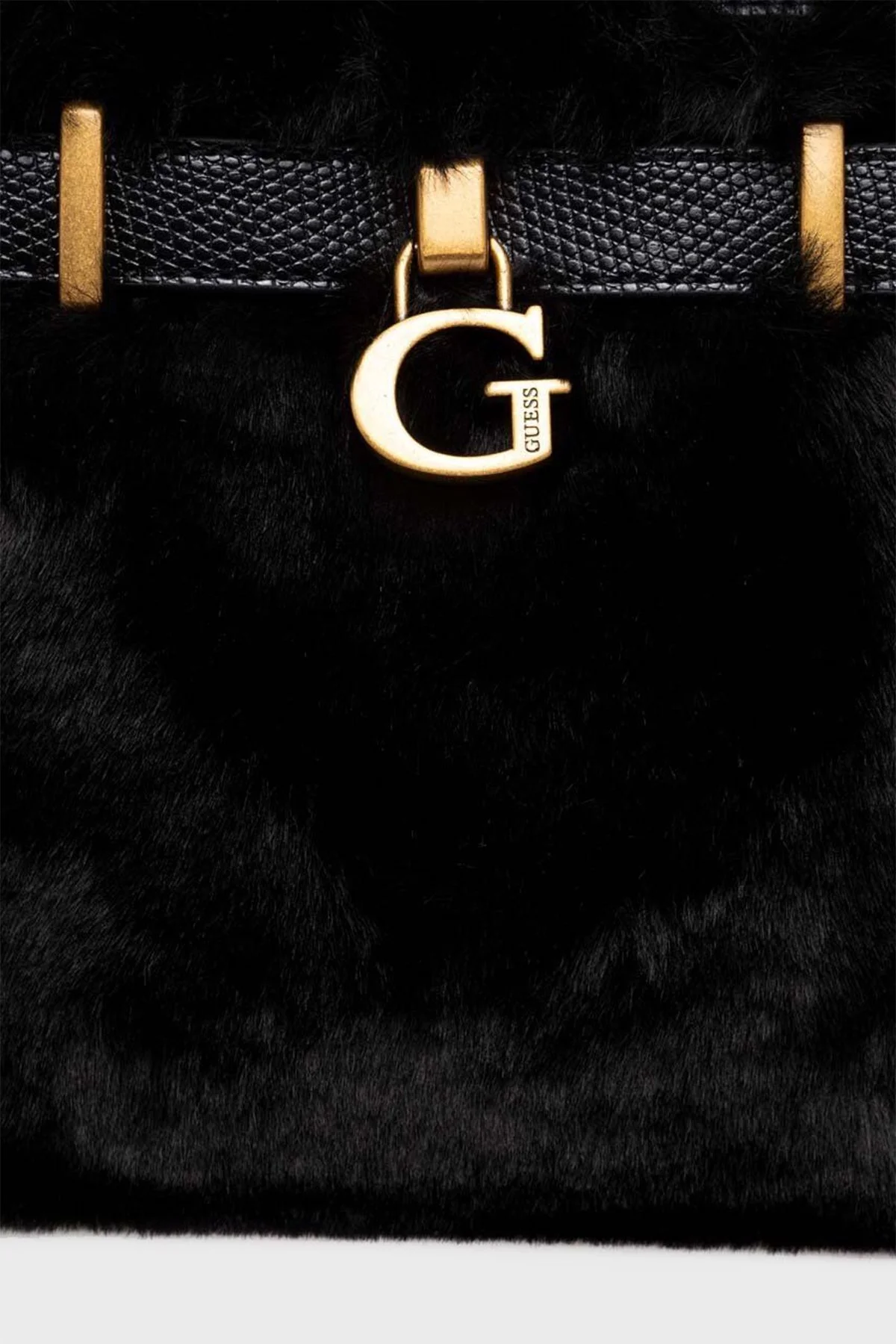 Guess Bergen Çıkarılabilir Uzatma Askılı Bayan Çanta HWWK8973770 BLA SİYAH - 5