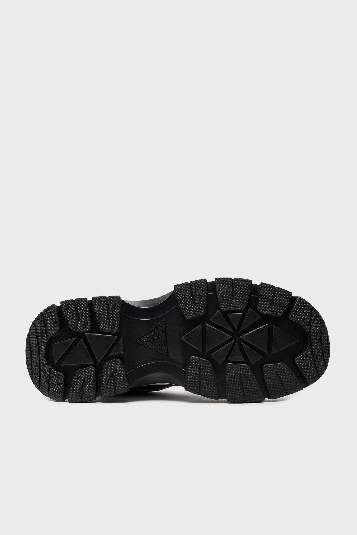 Guess Berrett Kalın Tabanlı Sneaker FLTBERELE12 Bayan Ayakkabı FLTBER ELE12 BLACK SİYAH - 5