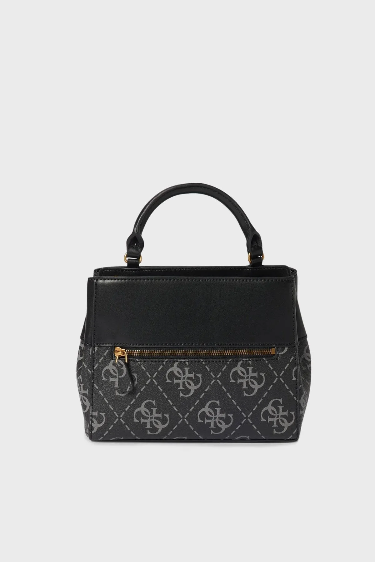 Guess Berta Logolu Çıkarılabilir Omuz Askılı Bayan Çanta HWSB8688050 CLO ANTRASİT - 4